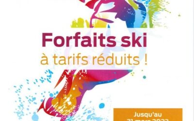 Forfaits ski à tarifs réduits pour les jeunes