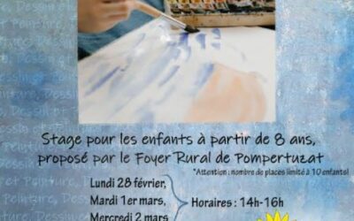 Stage enfant Dessins et Peinture