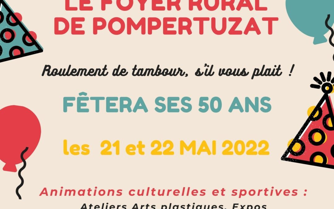50 ans du Foyer Rural