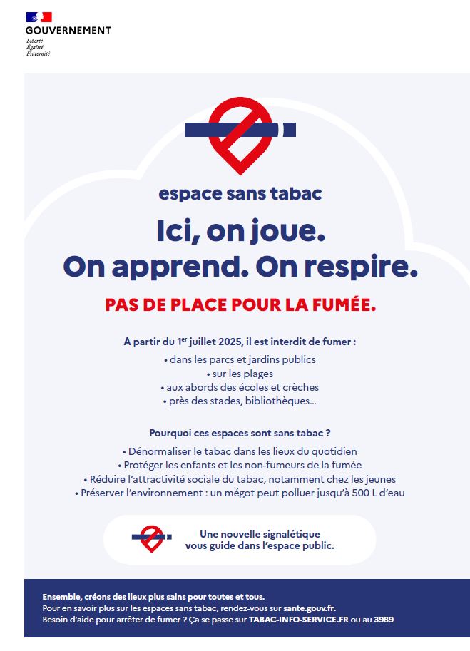 espace sans tabac