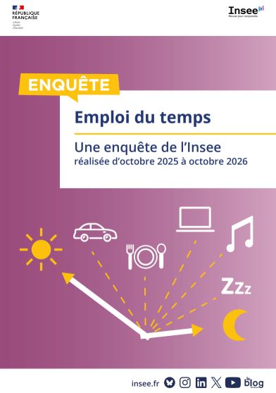 enquete insee emploi du temps