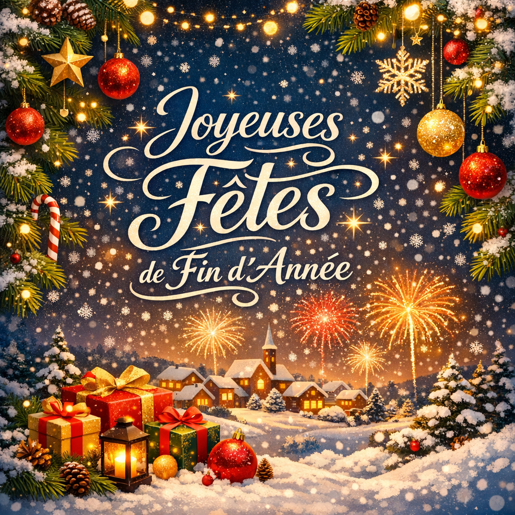 joyeuses fetes fin annee