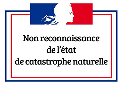 Rejet de demande de reconnaissance de l’état de catastrophe naturelle pour 2025
