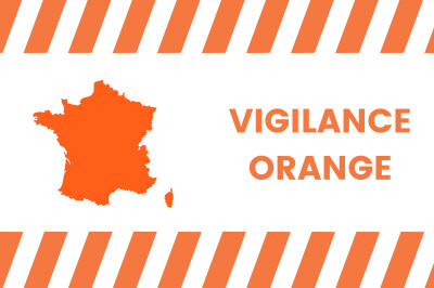 Alerte Météo : Vigilance orange sur tout le département