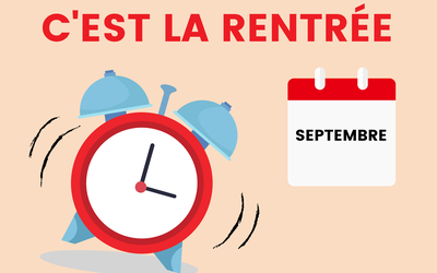 Actualités du mois de septembre
